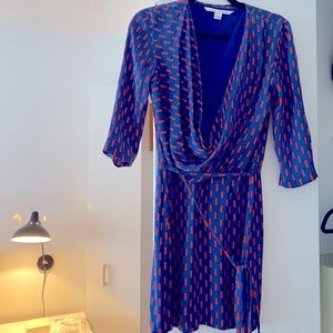 Classic DVF patterned Dress